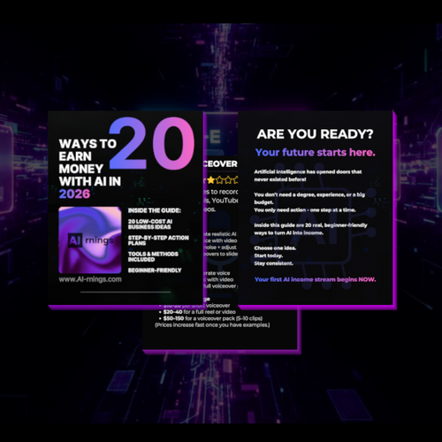 Make Money with AI: 20 Simple Ideas for Beginners